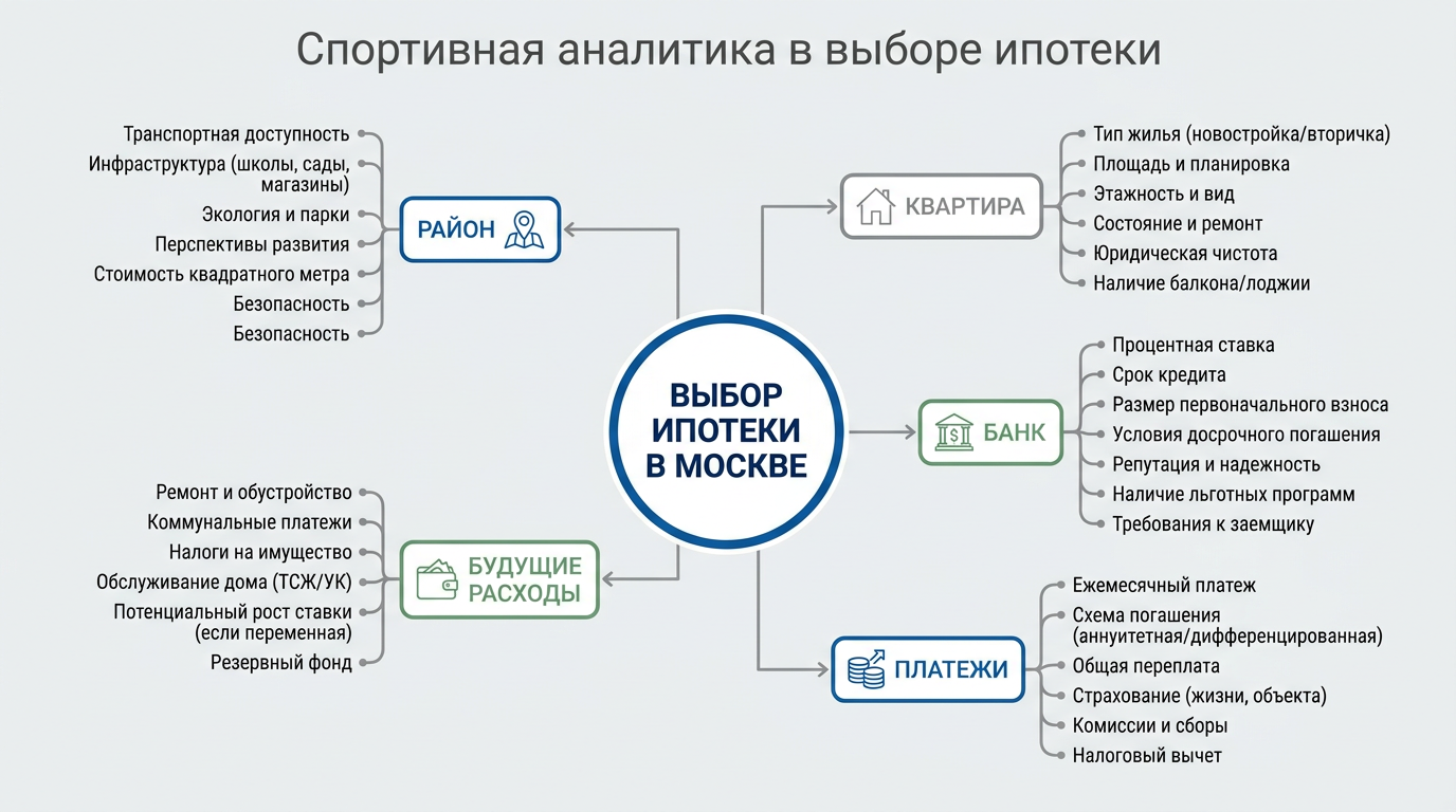 Спортивная аналитика в выборе ипотеки