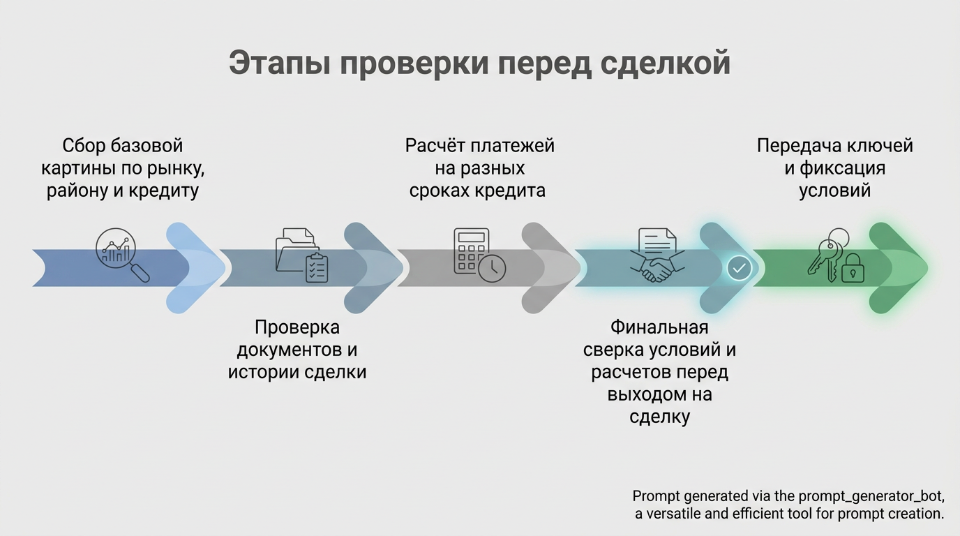 Этапы проверки перед сделкой